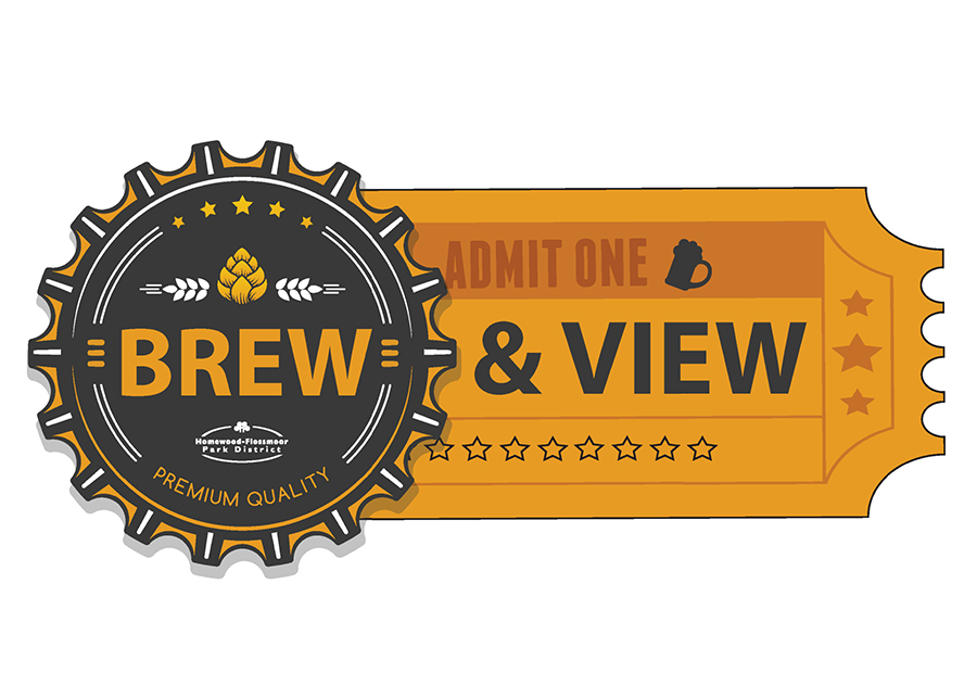 Brew & View Logo